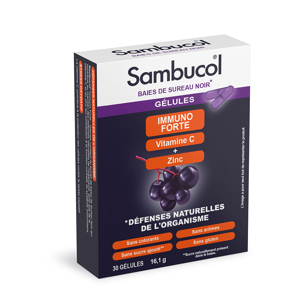 Sambucol Les Essentiels Immuno Forte 30 gélules