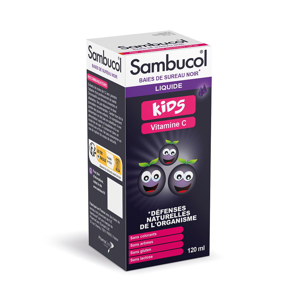 Sambucol Les Essentiels Enfants Sirop 120ml