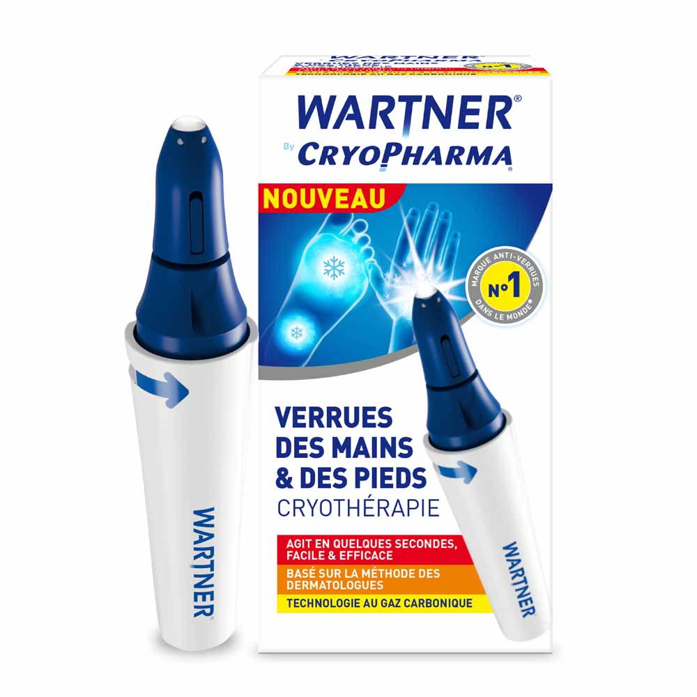 Cryotherapie Verrues des mains et des pieds 14ml Cryopharma Wartner