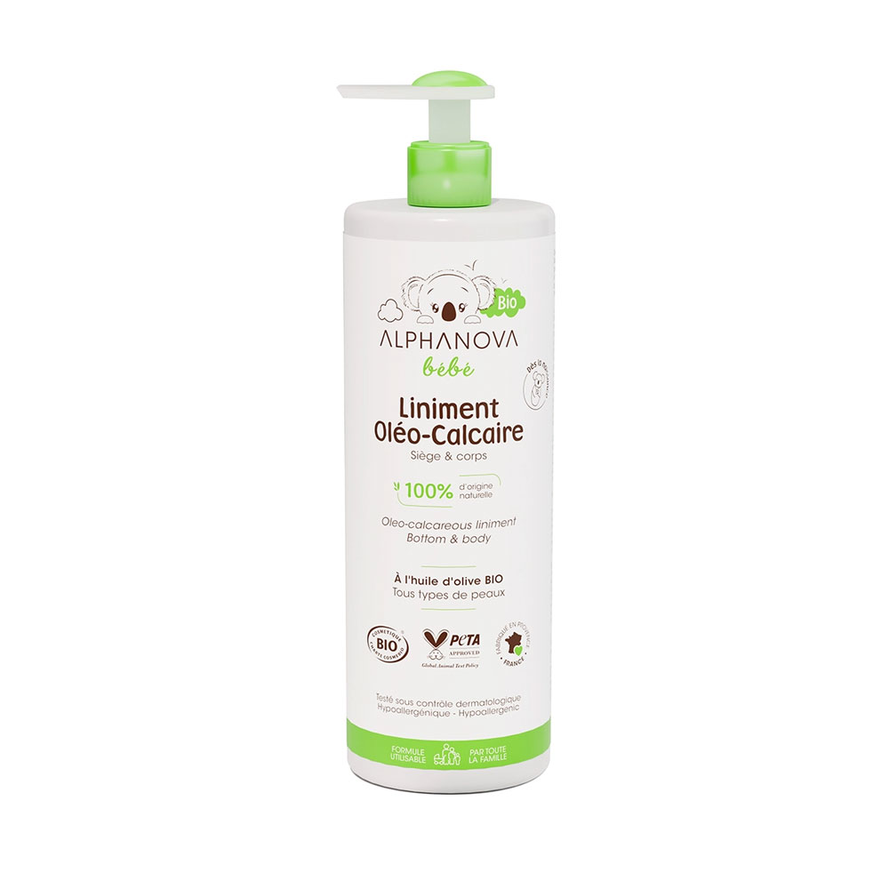 Alphanova Bébé Liniment Oleo Calcaire Bio 400ml