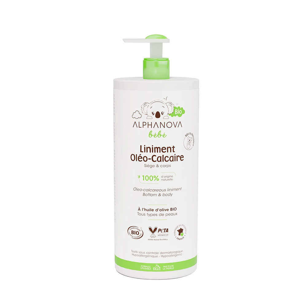Alphanova Bébé Liniment Oleo Calcaire Bio 900ml