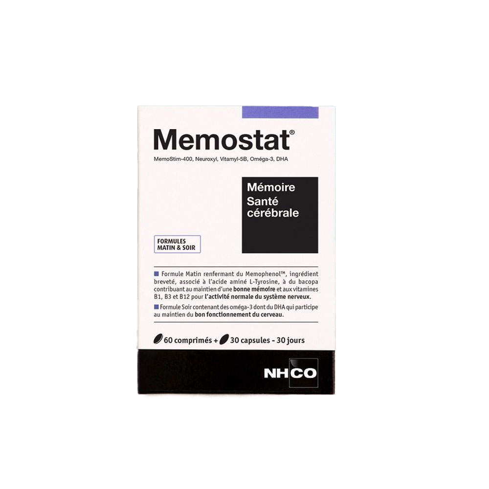 MEMOSTAT 56 COMPRIMES + 28 CAPSULES Nhco Nutrition