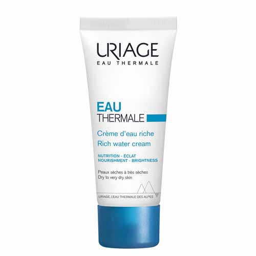 Uriage Eau Thermale Creme D'eau Riche Peaux Seches A Tres Seches 40ml