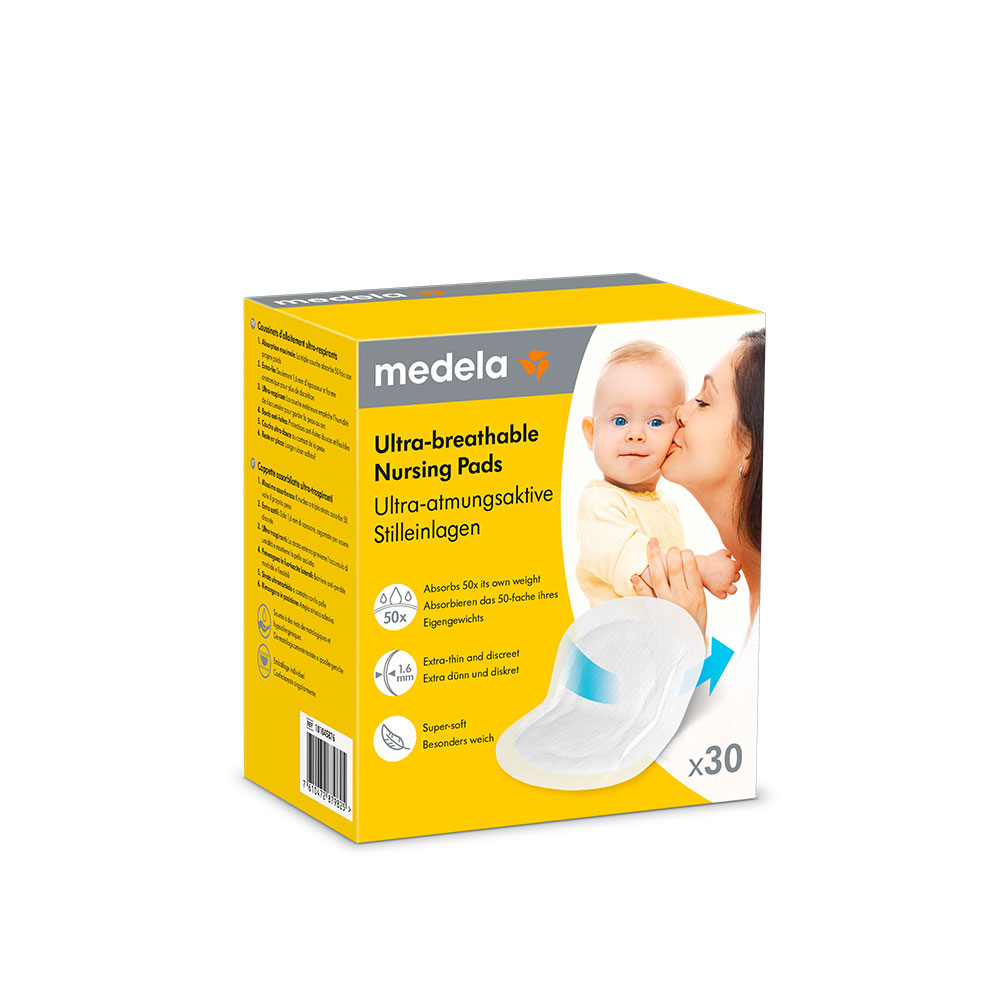 Medela Coussins d'Allaitement Ultra-Respirants x30