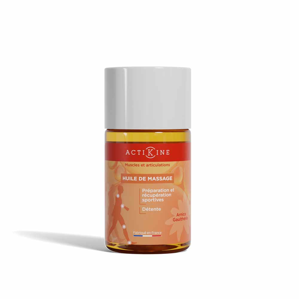Marque Verte ActiKine Huile De Massage À L'Arnica Muscles Et Articulations 100ml