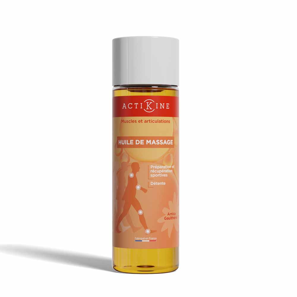 Marque Verte ActiKine Huile De Massage À L'Arnica Muscles Et Articulations 200ml