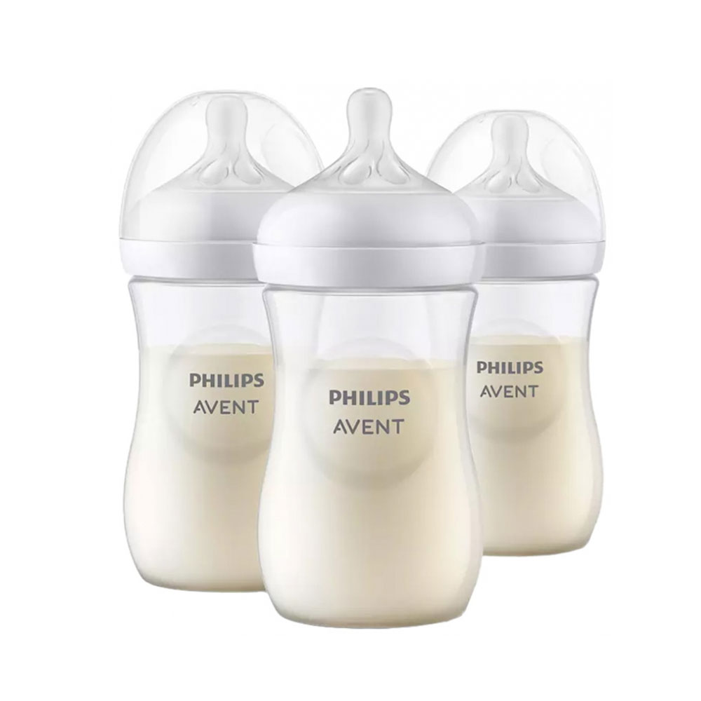 Avent Natural Response Biberon 1 Mois et + 3x260ml