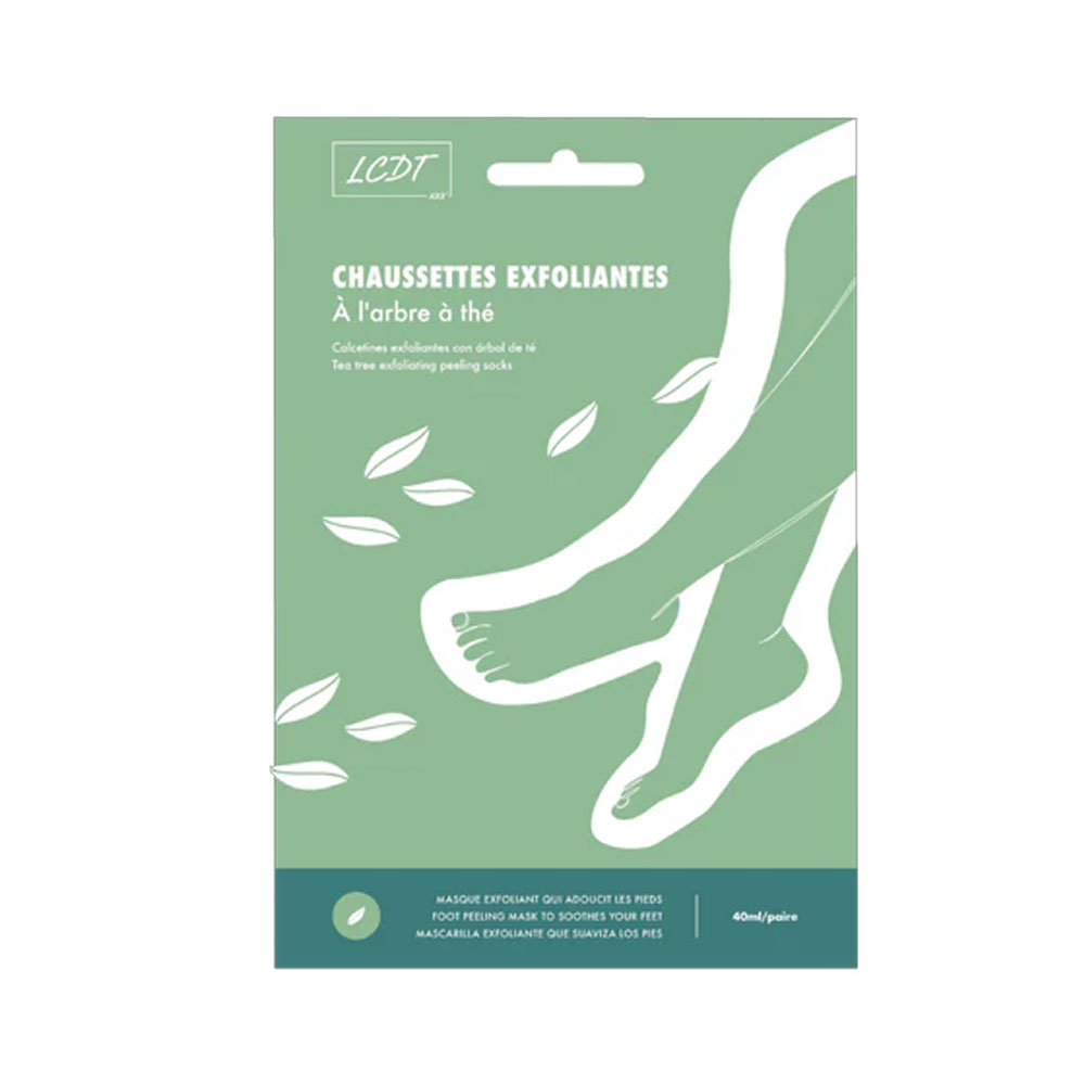 Le Comptoir Des Tendances Chaussettes exfoliantes Arbre à thé x1 paire