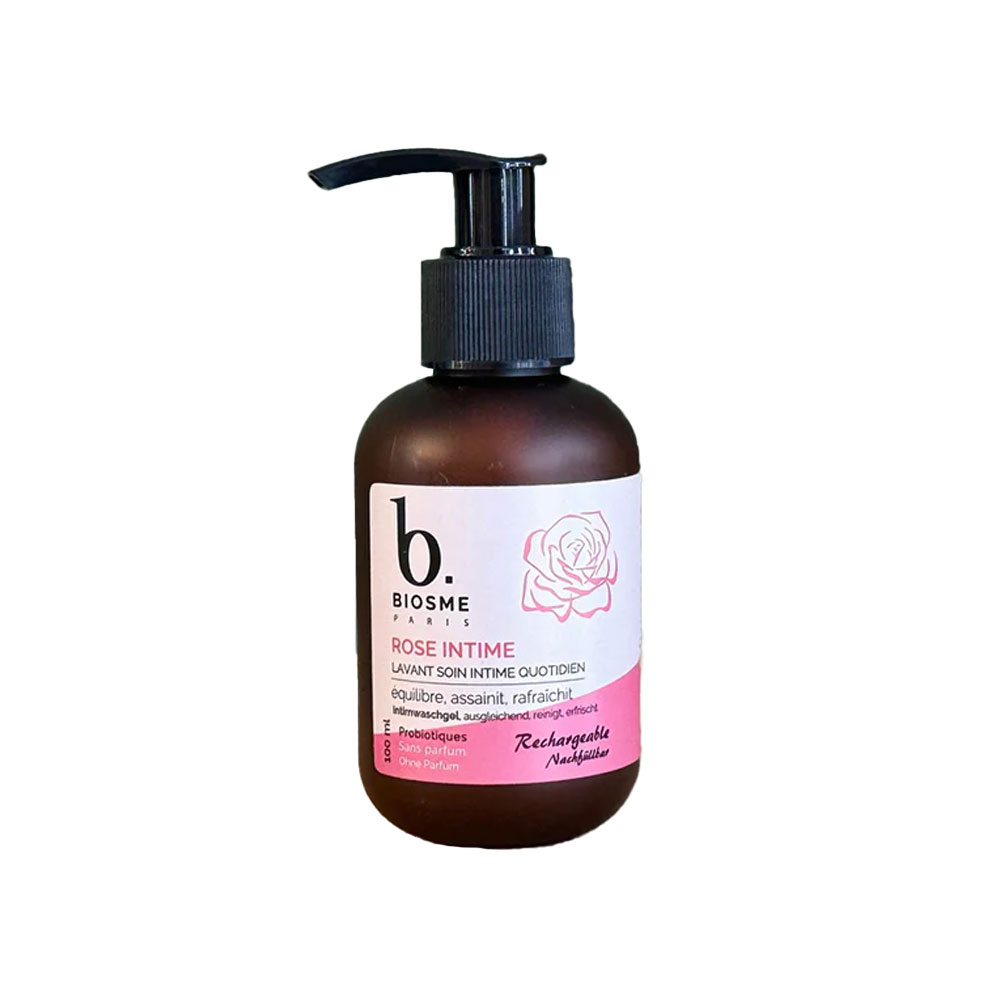 Biosme Gel lavant intime rose bio 100ml