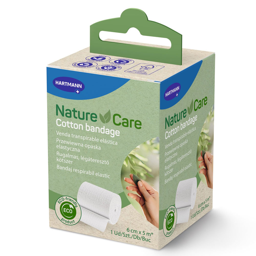 Hartmann Nature care Bandage souple en 100% coton 5m
