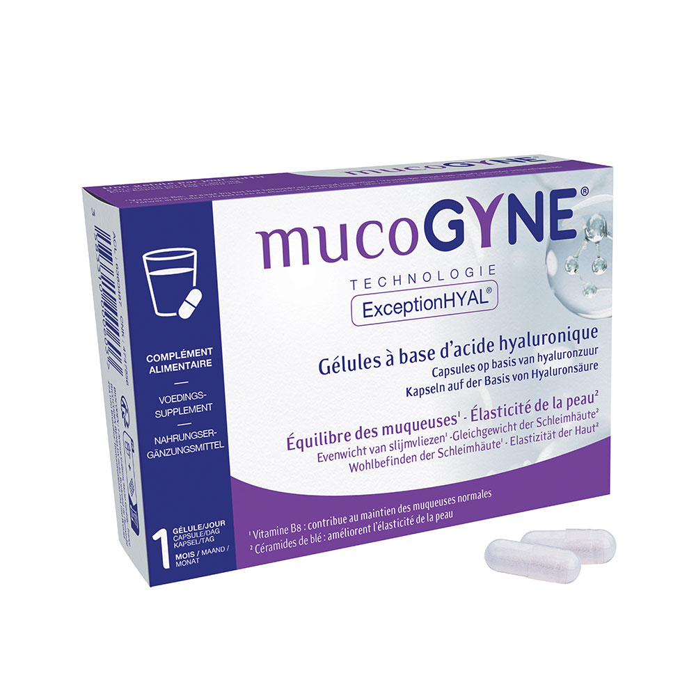 Saforelle Mucogyne Acide hyaluronique pour voie orale 28 gélules