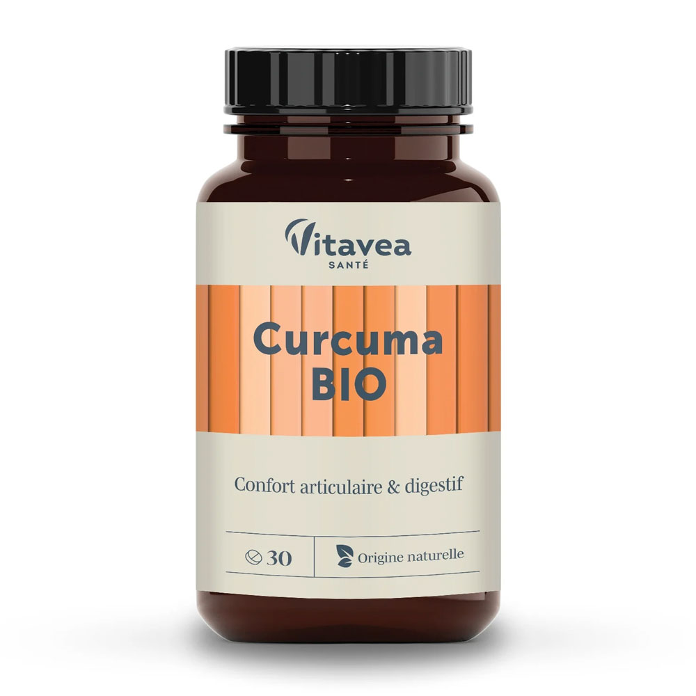 Vitavea Santé Les Essentiels Curcuma Bio Confort articulaire & digestif 30 comprimés