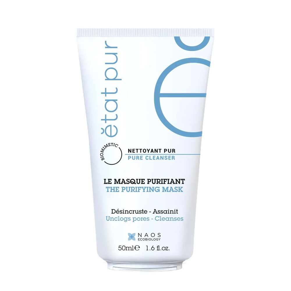 Etat Pur Nettoyants Purs Le Masque Purifiant Visage Désincruste et Assainit 50ml
