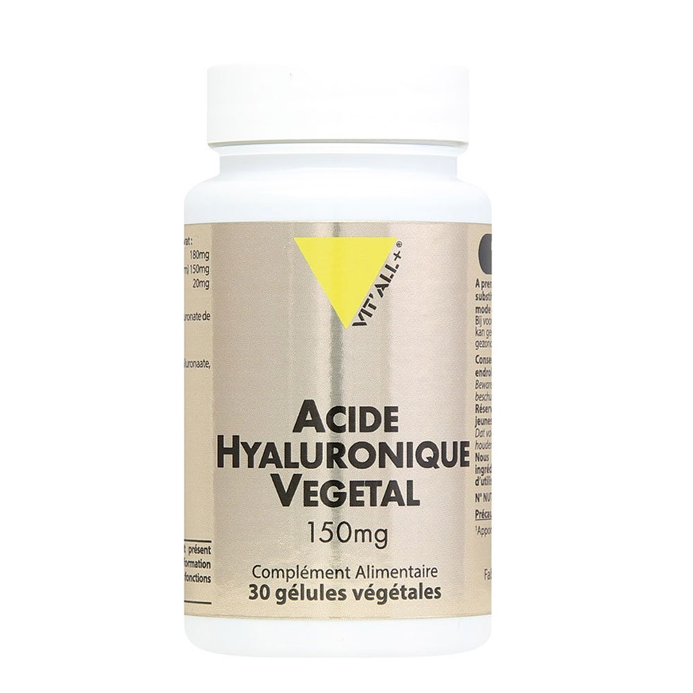 Acide Hyaluronique Vegetal 120mg 30 Comprimés Vit'All+