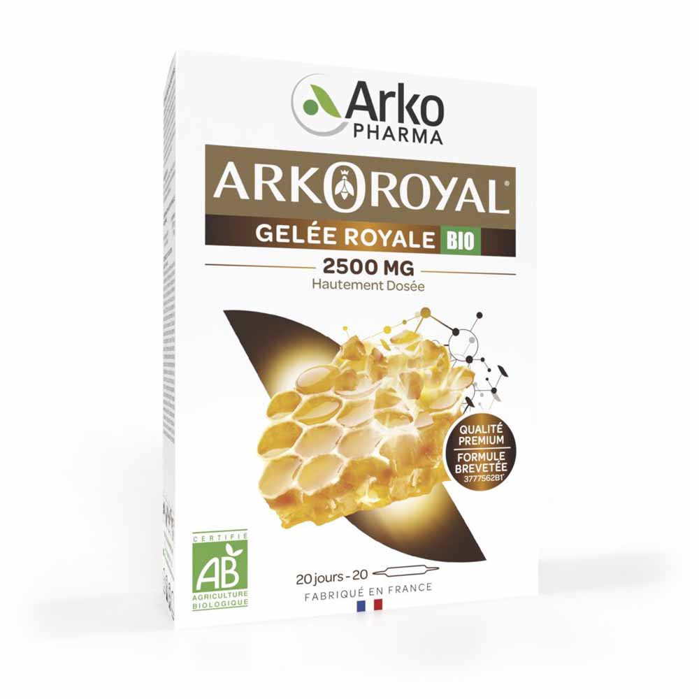 Arkopharma Arkoroyal Gelée royale 2500mg 20 ampoules
