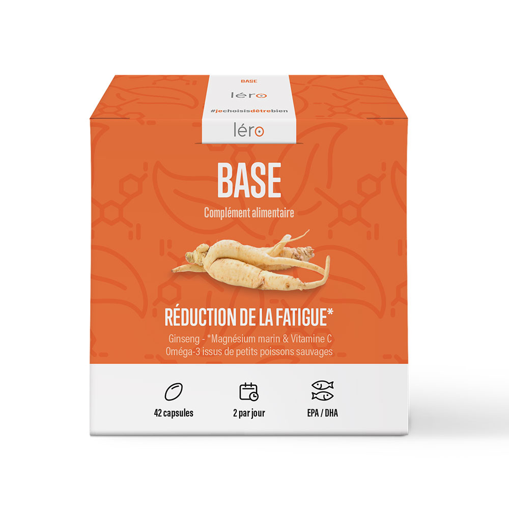 Lero Base Réduction de la Fatigue 42 capsules