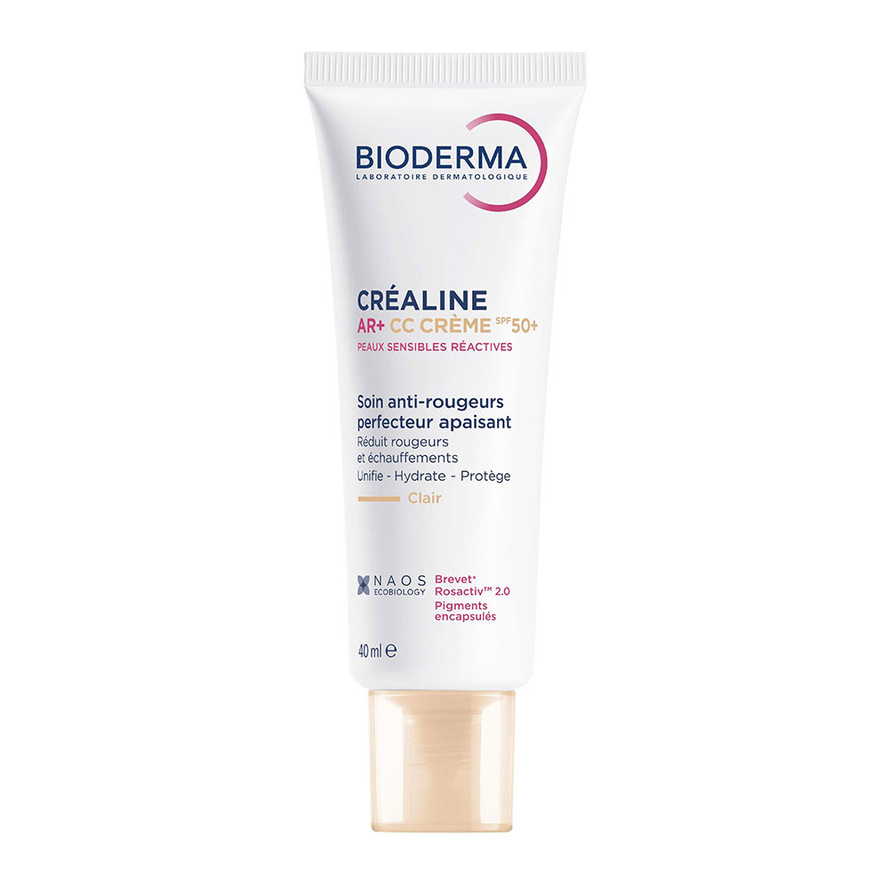 Bioderma Crealine AR+ CC Crème SPF50+ Teinte Claire 40ml