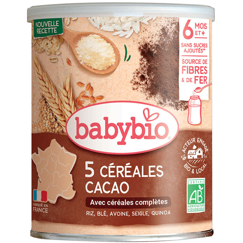 Babybio Céréales Bio Dès 8 mois 220g