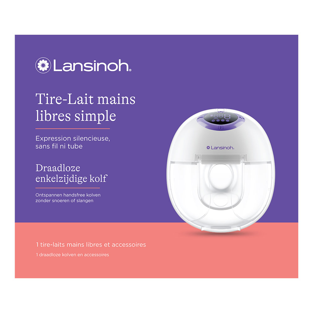 Lansinoh Tire-Lait Mains Libres Simple x1