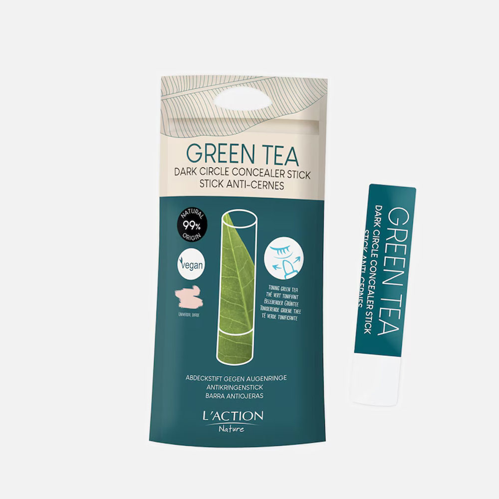 L'Action Cosmetique Mediatic Stick anti-cernes Thé vert 4g