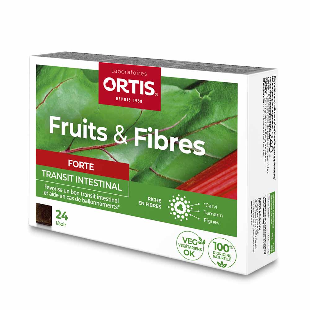 Ortis Fruits & Fibres Forte 24 cubes