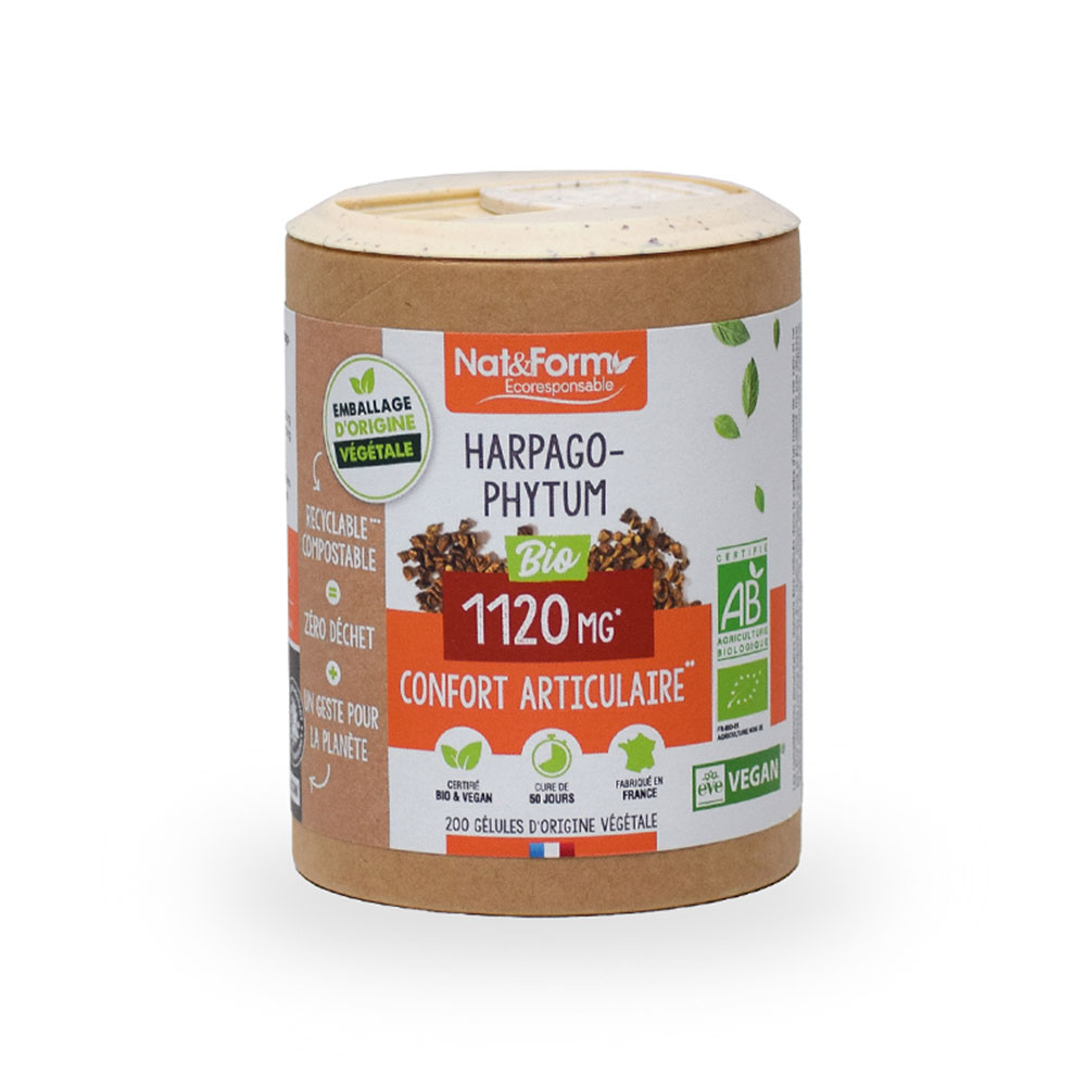 Nat&Form HARPAGOPHYTUM BIO 200 Gélules