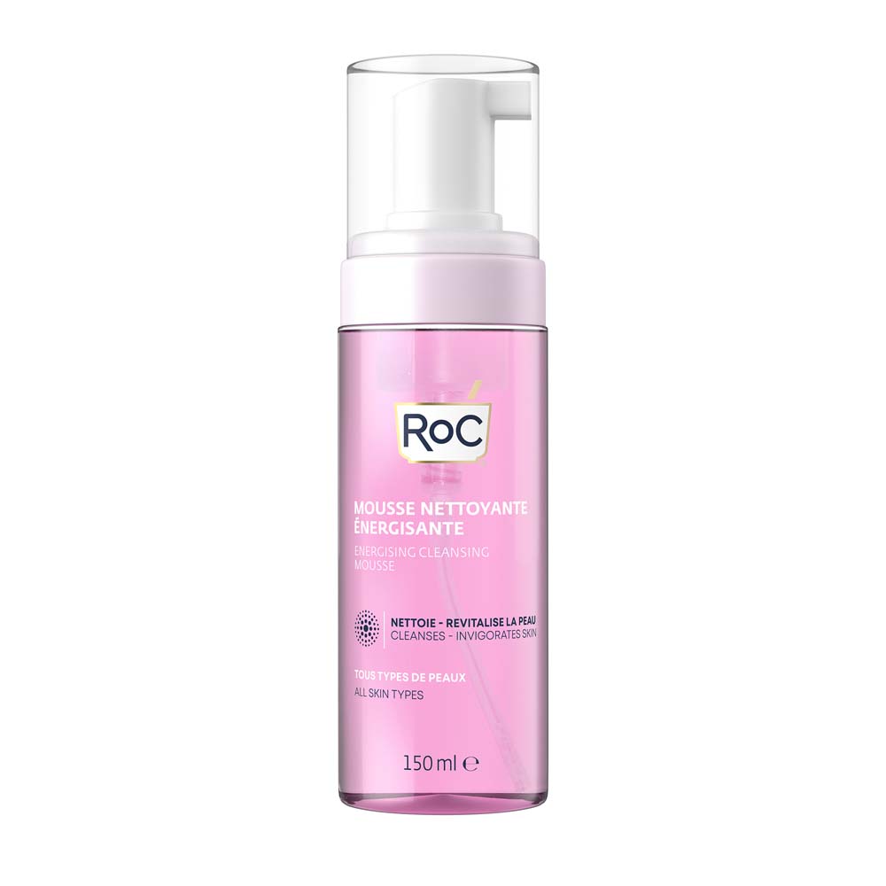 Roc Nettoyant visage Mousse nettoyante energisante 150ml