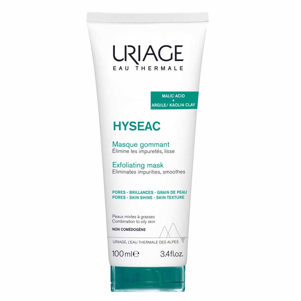 Masque Gommant Peaux Mixtes A Grasses 100ml Hyseac Uriage