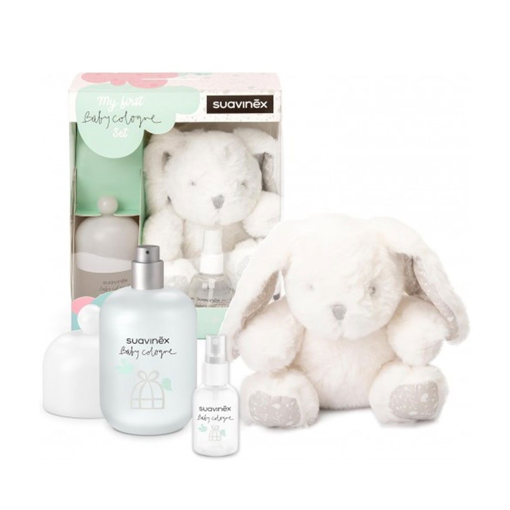 Suavinex Baby Cologne Pack Peluche Lapin 150ml