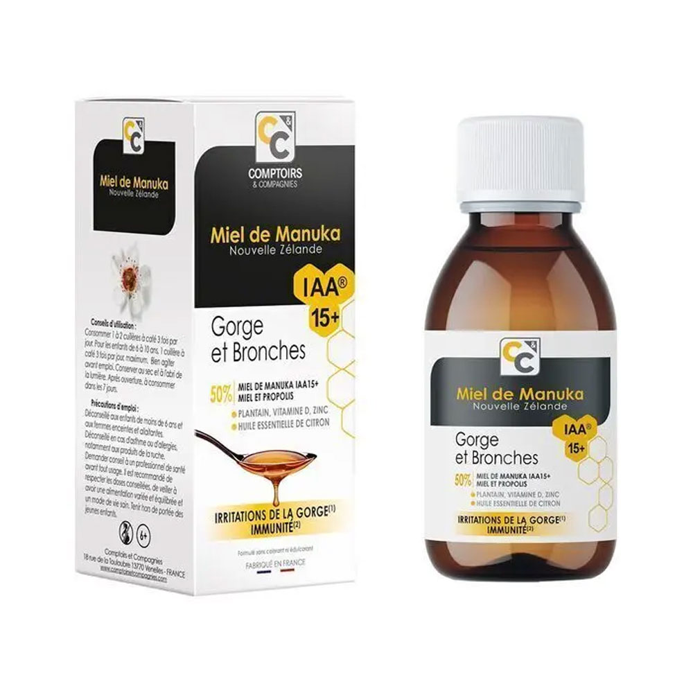 Comptoirs Et Compagnies Gorge et Bronches IAA 15+ 100ml