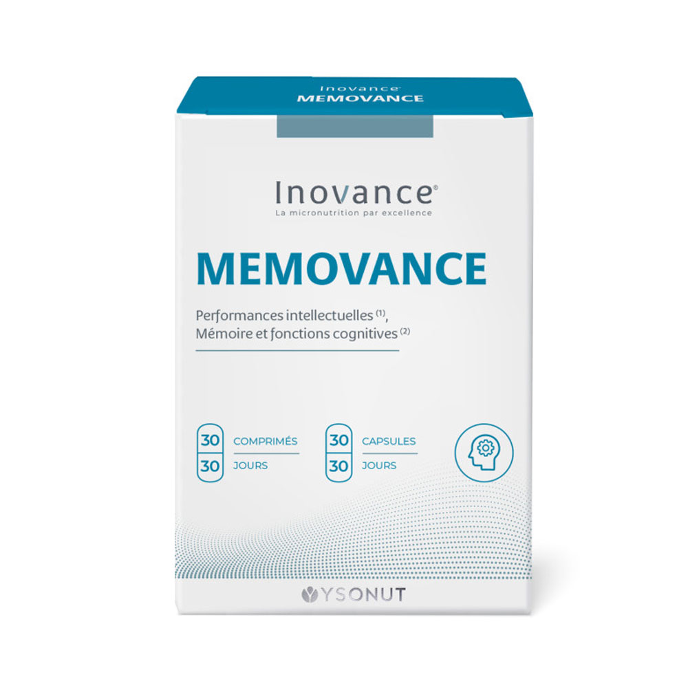 Inovance Memovance 30 Comprimés + 30 capsules