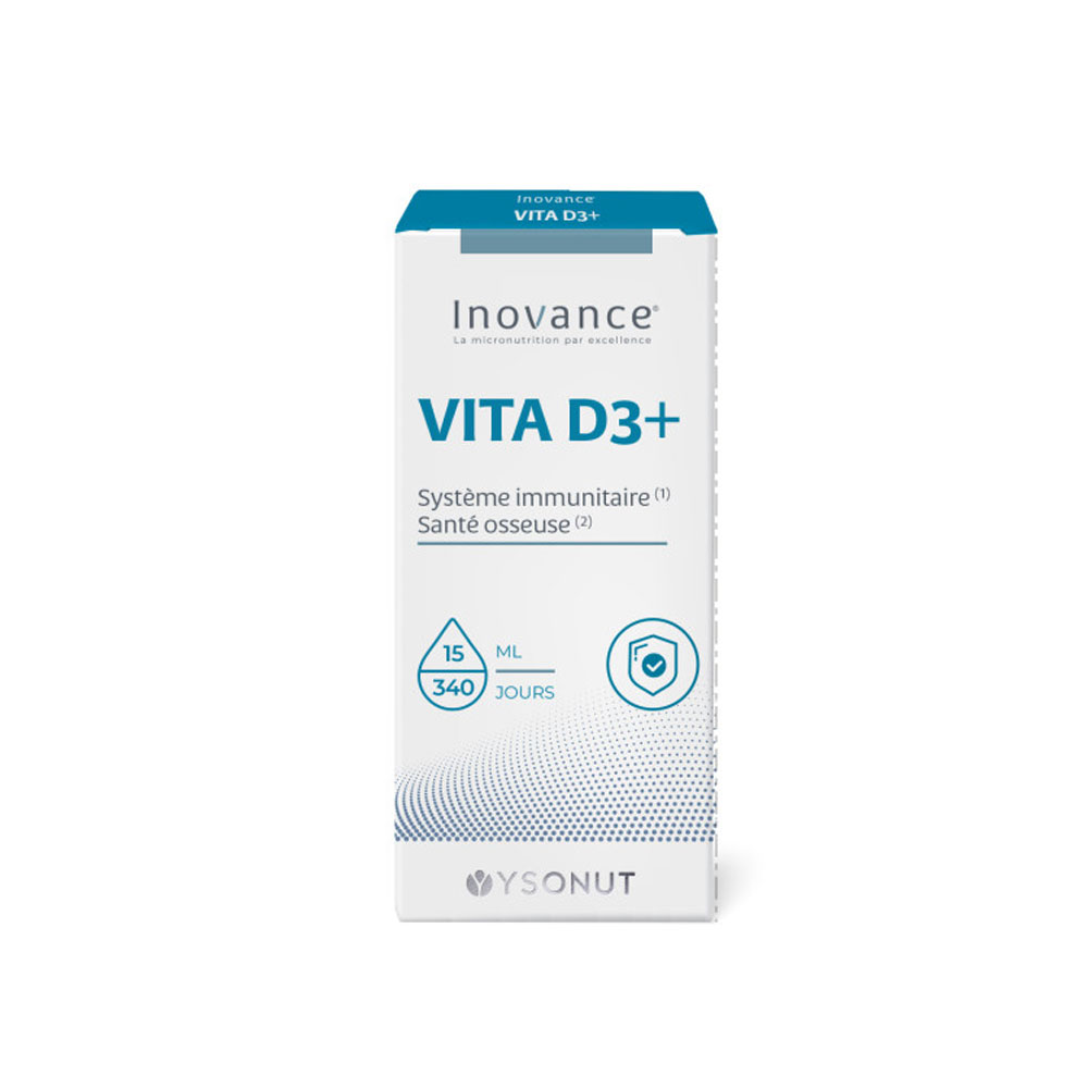 Inovance Vitamine D3+ Compte-goutte 15ml