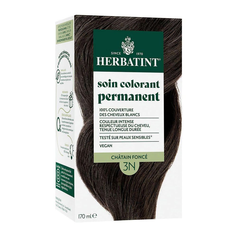 Herbatint Colorant Permanent Aux Extraits Vegetaux 170ml