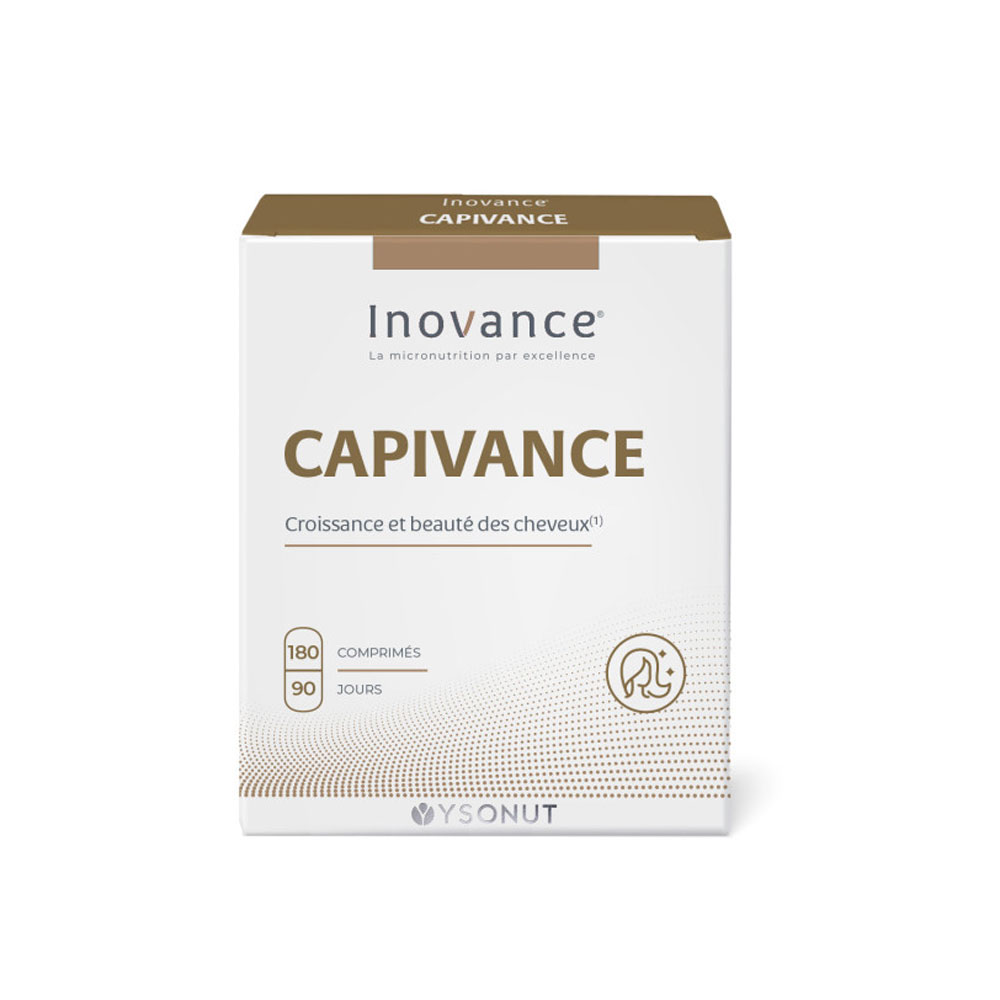 Inovance Capivance Nutrition Cheveux et Ongles 180 comprimés