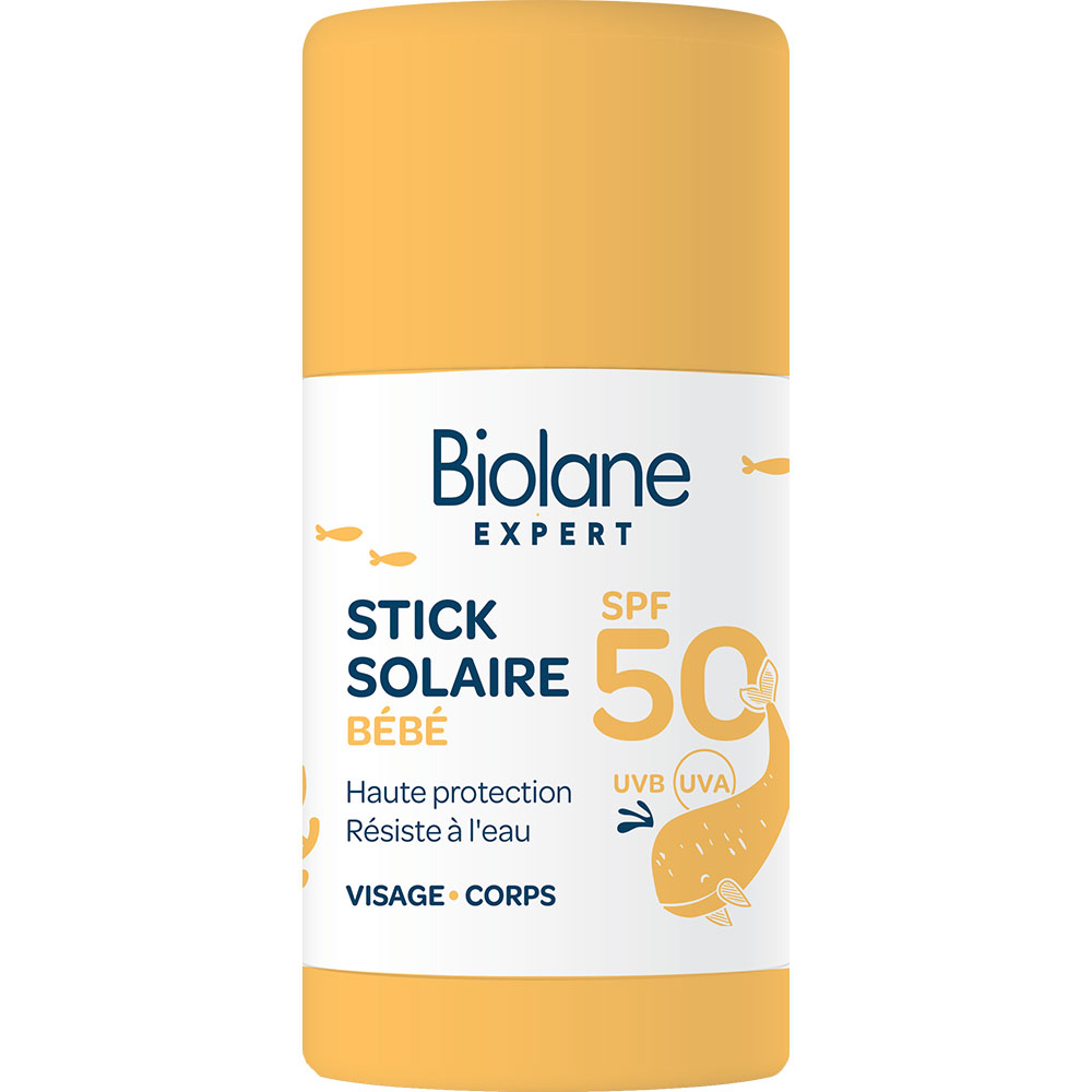 Biolane Expert Stick Solaire SPF50 Bébé Visage & Corps 20ml