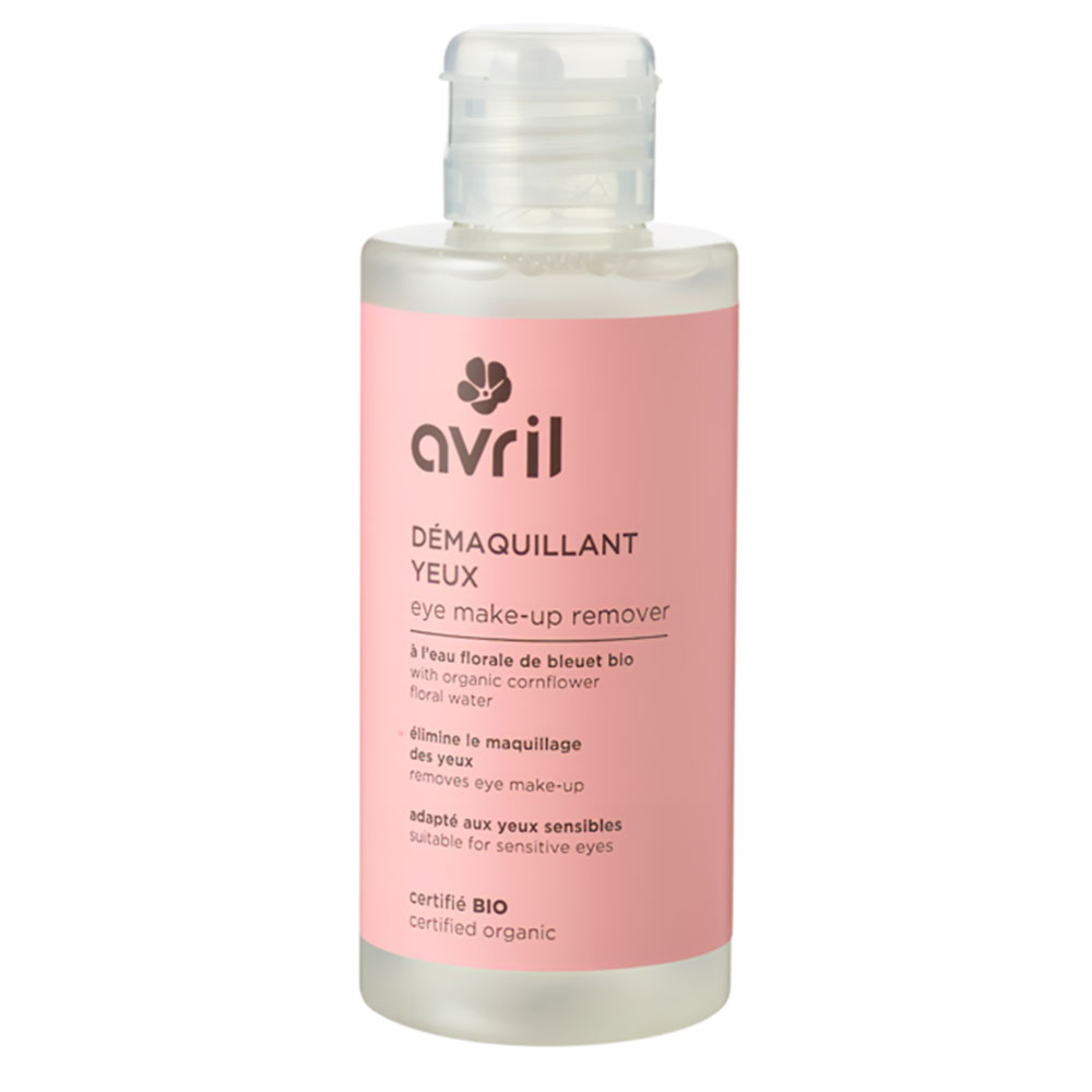 Avril Demaquillant yeux a l'eau florale de bleuet bio 150ml
