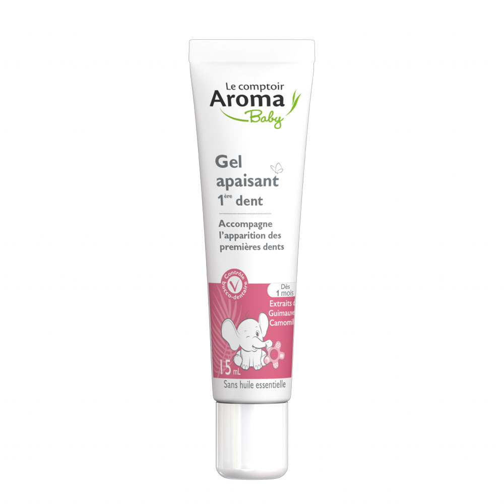 Le Comptoir Aroma Gel Apaisant 1ère Dent Dès 3 Mois 15ml