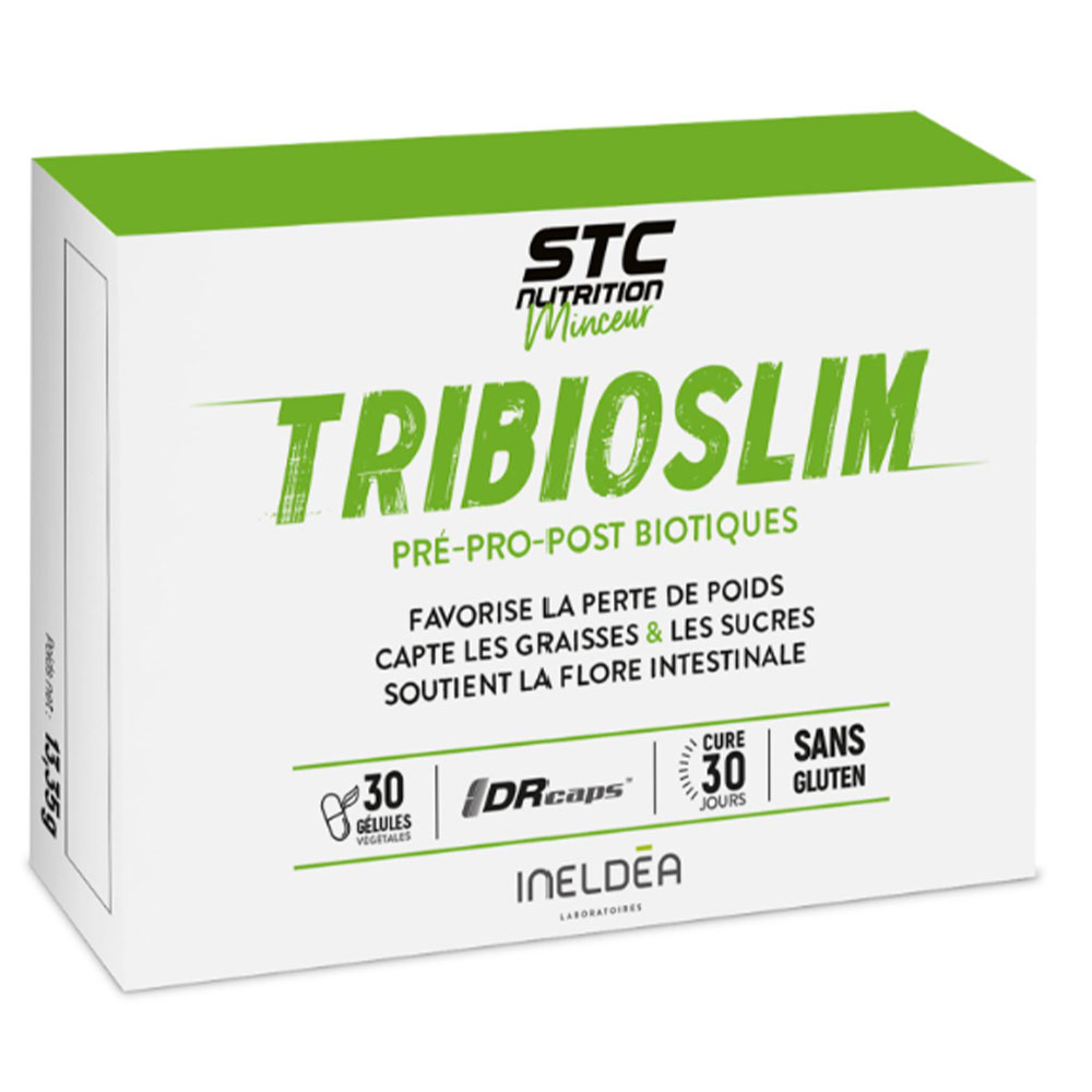 Stc Nutrition Tribioslim Pré-Pro-Post Biotiques 30 Gélules