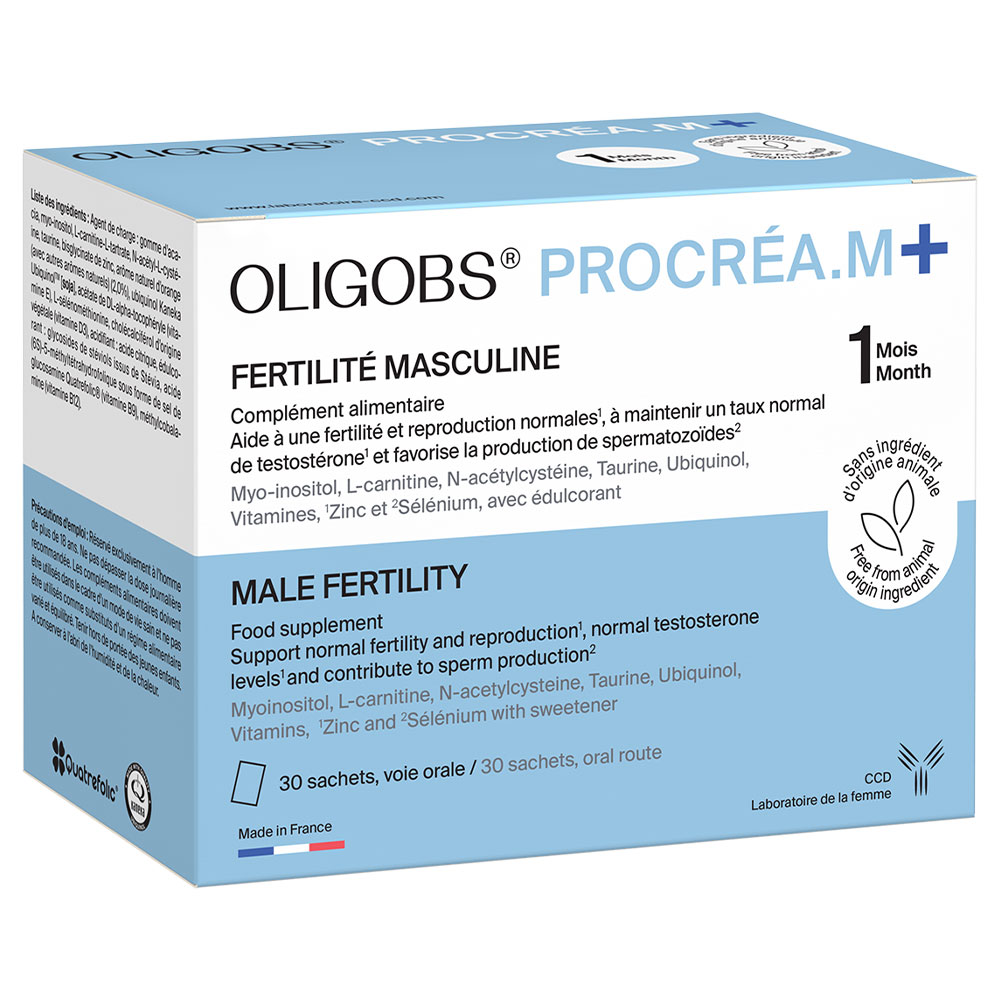 Ccd Oligobs Procrea M+ Fertilité Masculine 30 Sachets