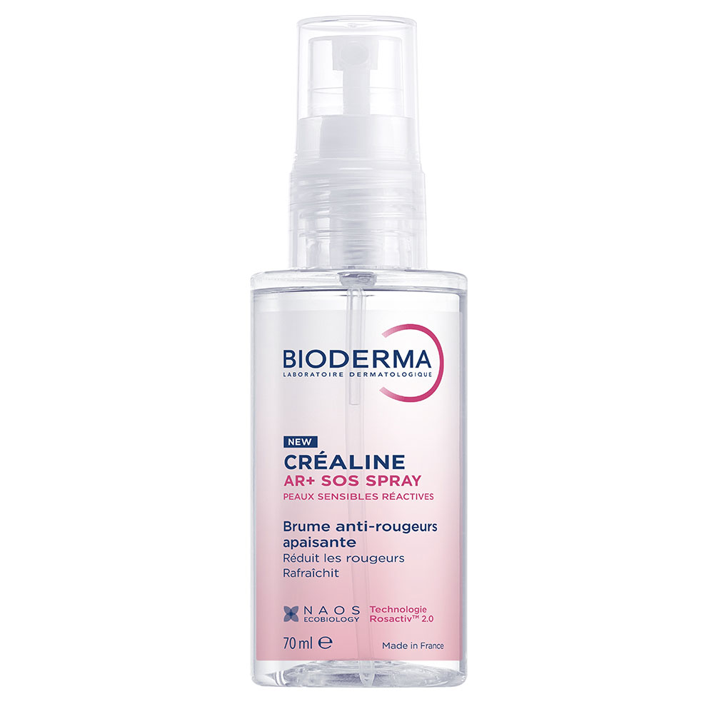 Bioderma Crealine AR+ Sos Spray Peaux Sensibles Réactives 70ml