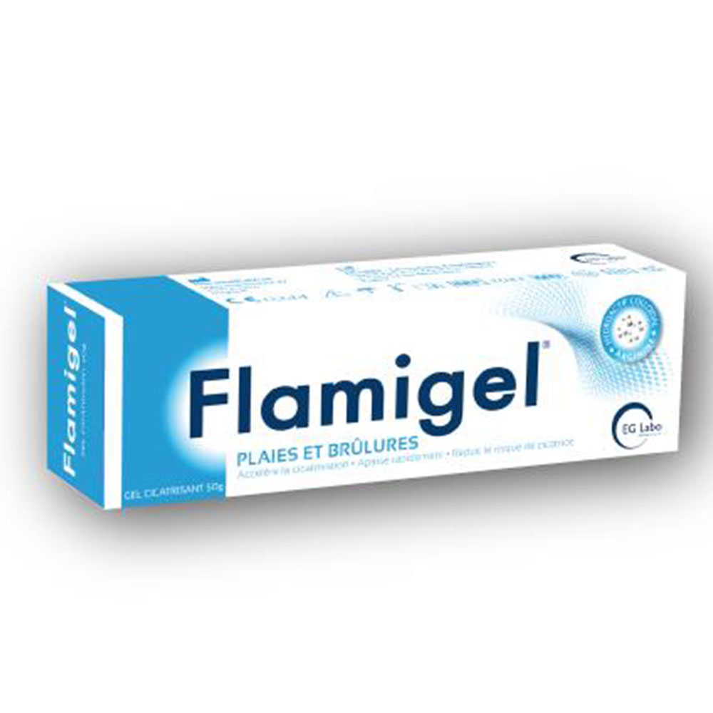 EG Labo Flamigel Gel cicatrisant contre plaies et brûlures 50g