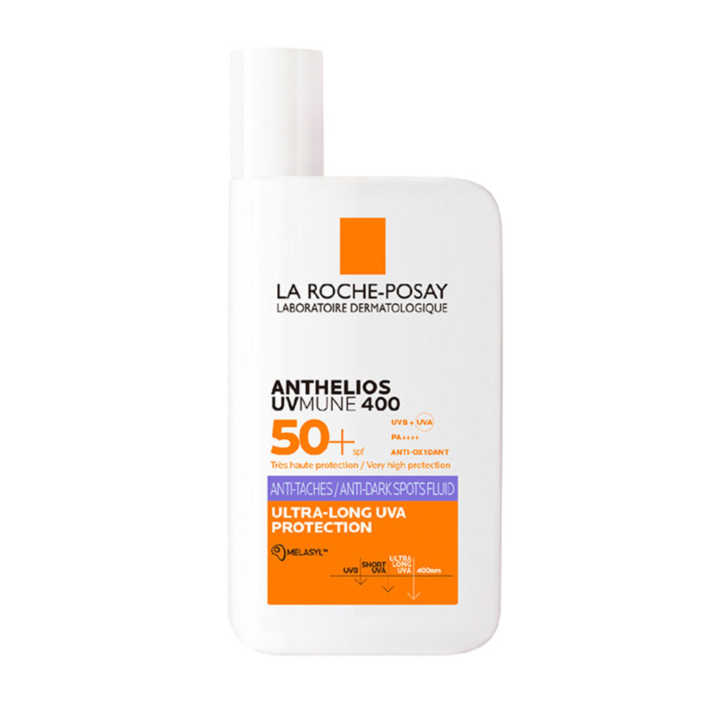 La Roche-Posay Anthelios Fluide UVB Anti-taches Protection solaire SPF50+ Uvmune 400 50ml