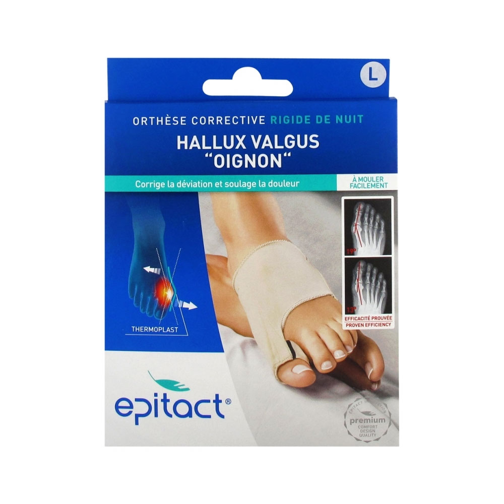 Epitact Orthese Correction Hallux Valgus Nuit x1