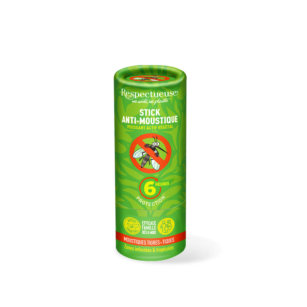 Respectueuse Stick Anti-Moustique 40g