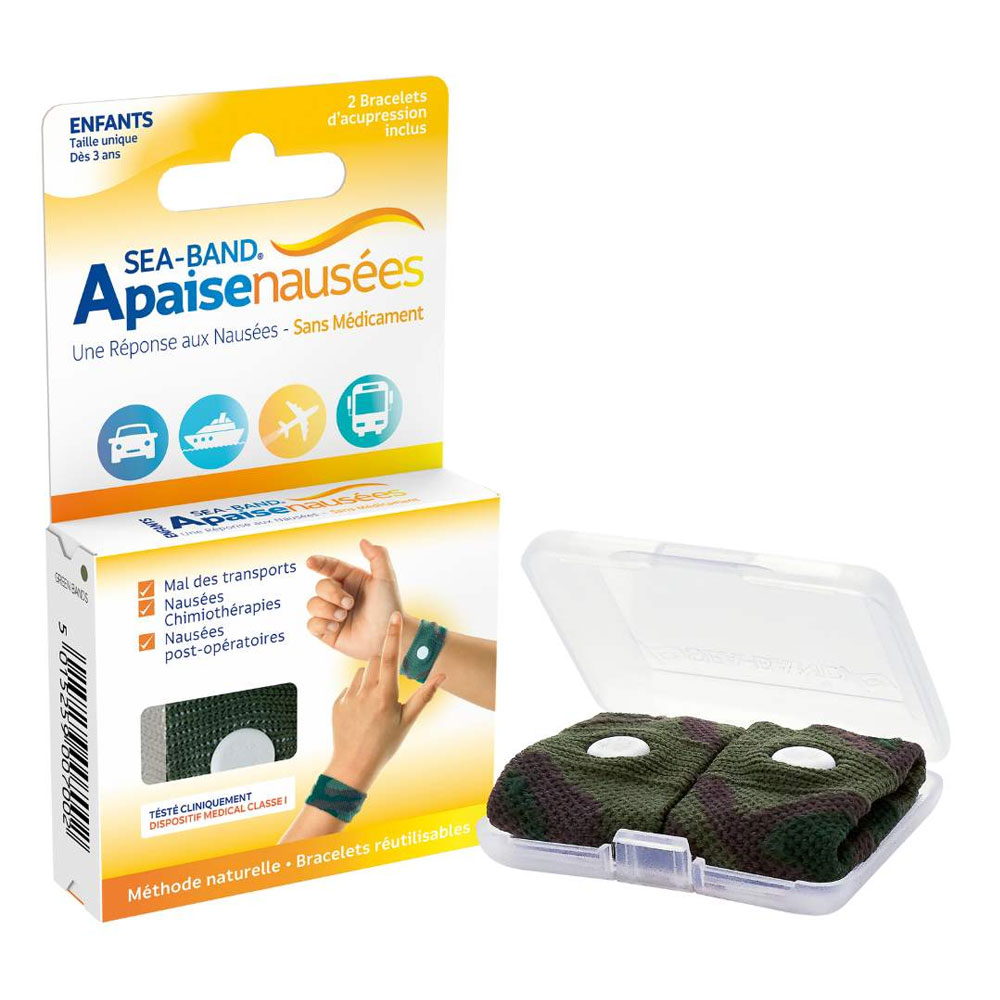 Seaband Bracelets Enfant Anti-nausées x2