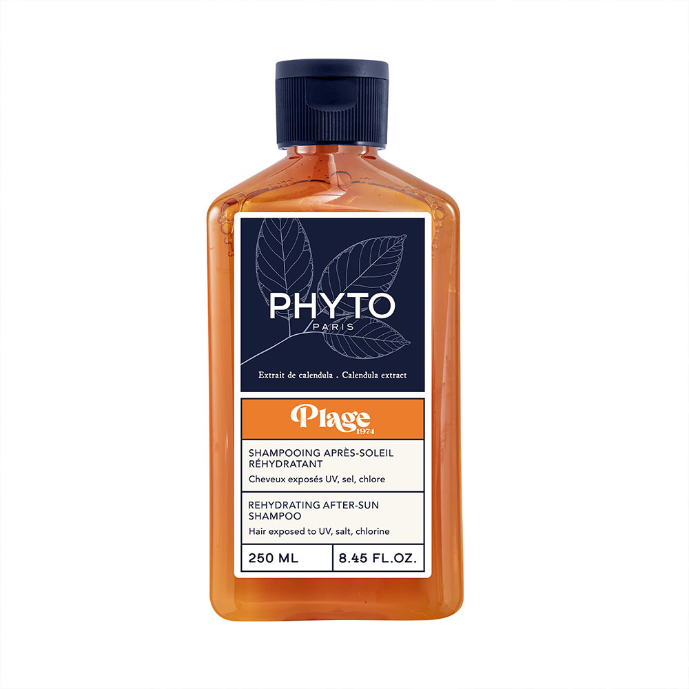 Phyto Paris Plage Shampoing Après-soleil Réhydratant Cheveux exposés UV Sel et Chlore 250ml