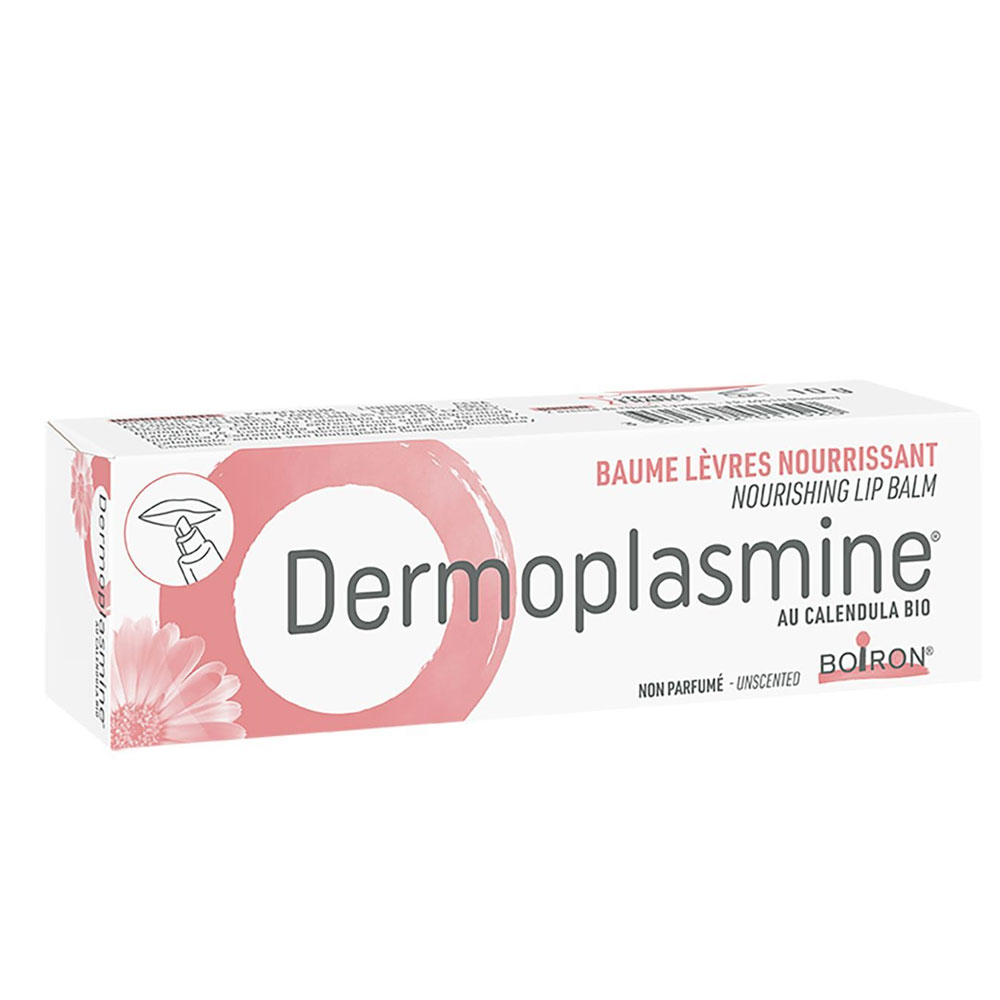 Boiron Dermoplasmine Baume lèvres au calendula Réparateur et nourrissant 10g