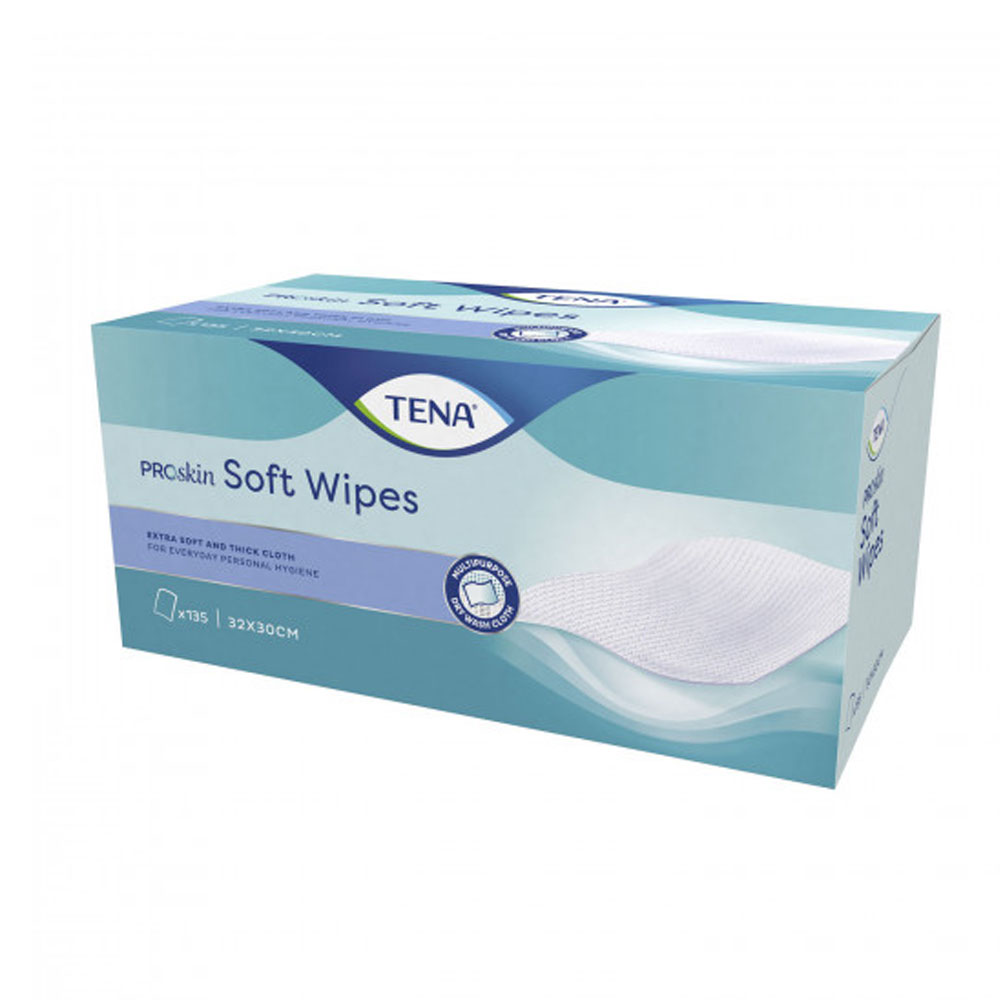 Tena Soft Wipe Lingettes douces x135 lingettes