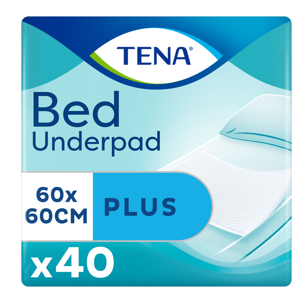 Tena Bed Plus Alèses Jetables 60x60cm x40