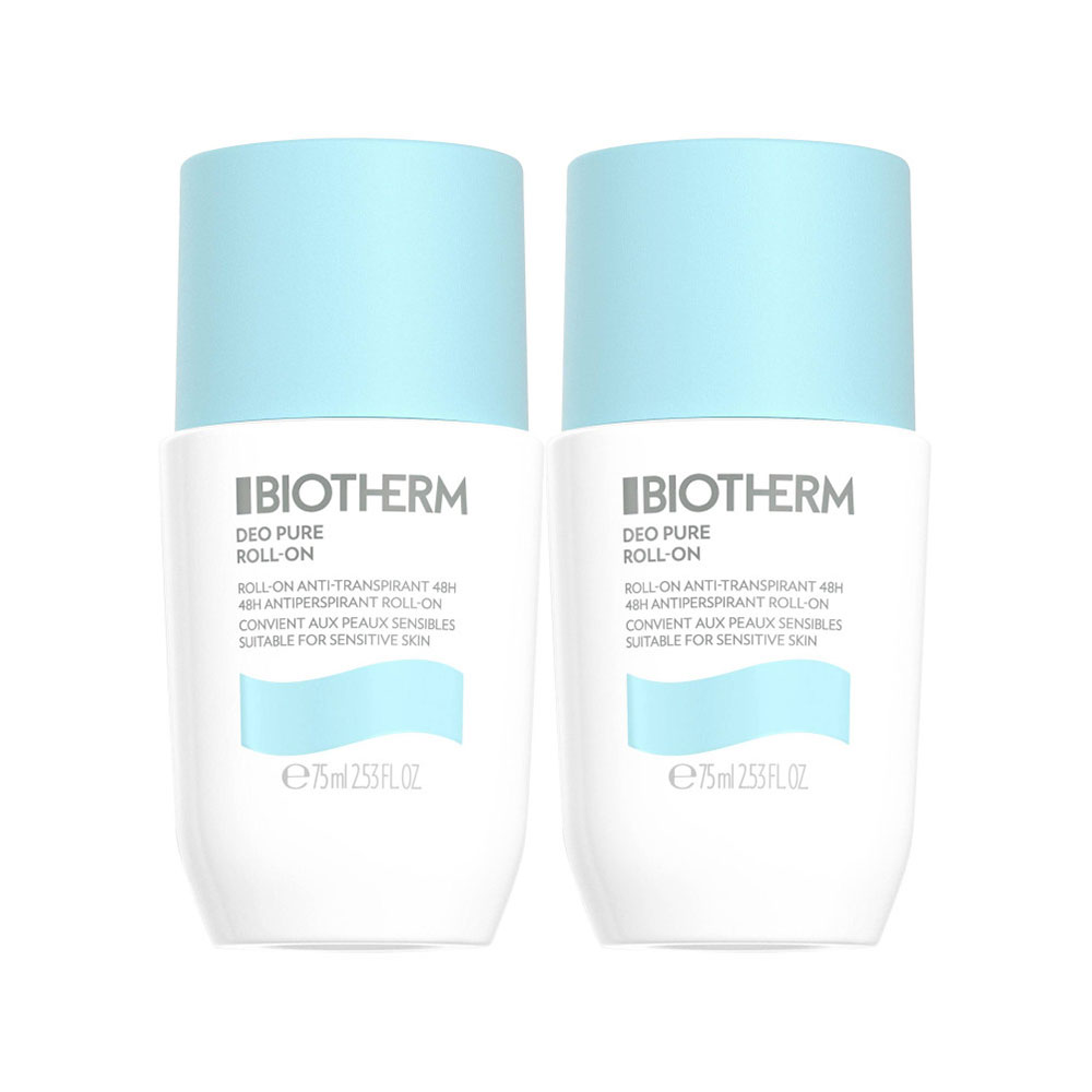 Biotherm Deo Pure Roll-on Anti-transpirant 2x75ml